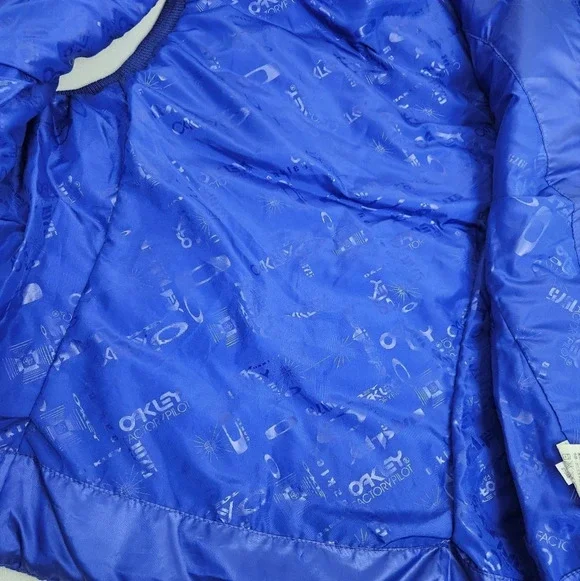 Oakley Collard Blue Puffer Vest - Picture 4 of 7